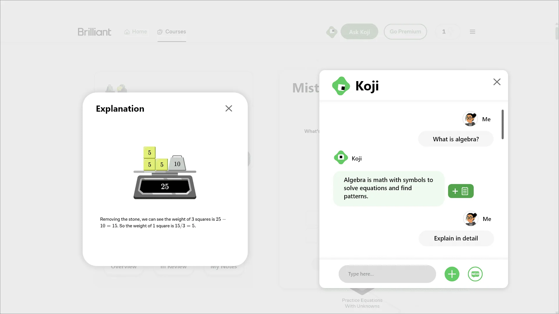 Brilliant redesign screen