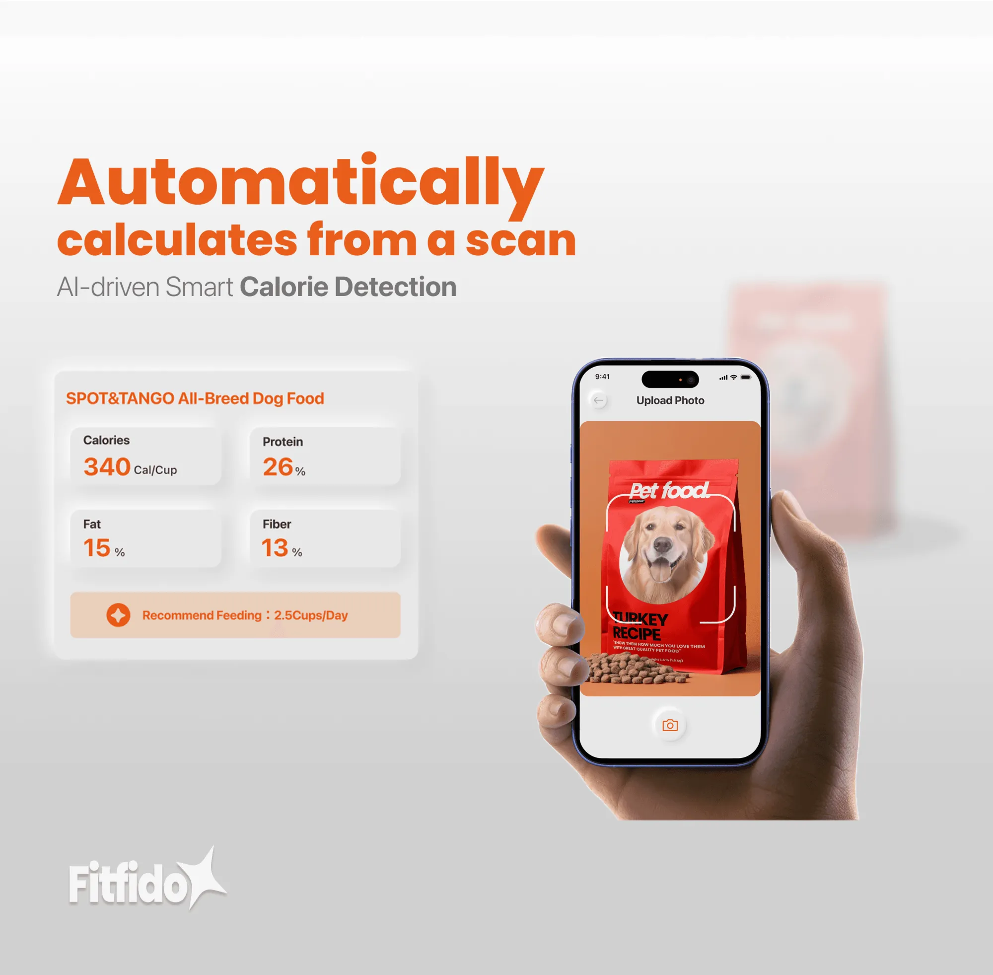 Fitfido poster: weighs while it feeds