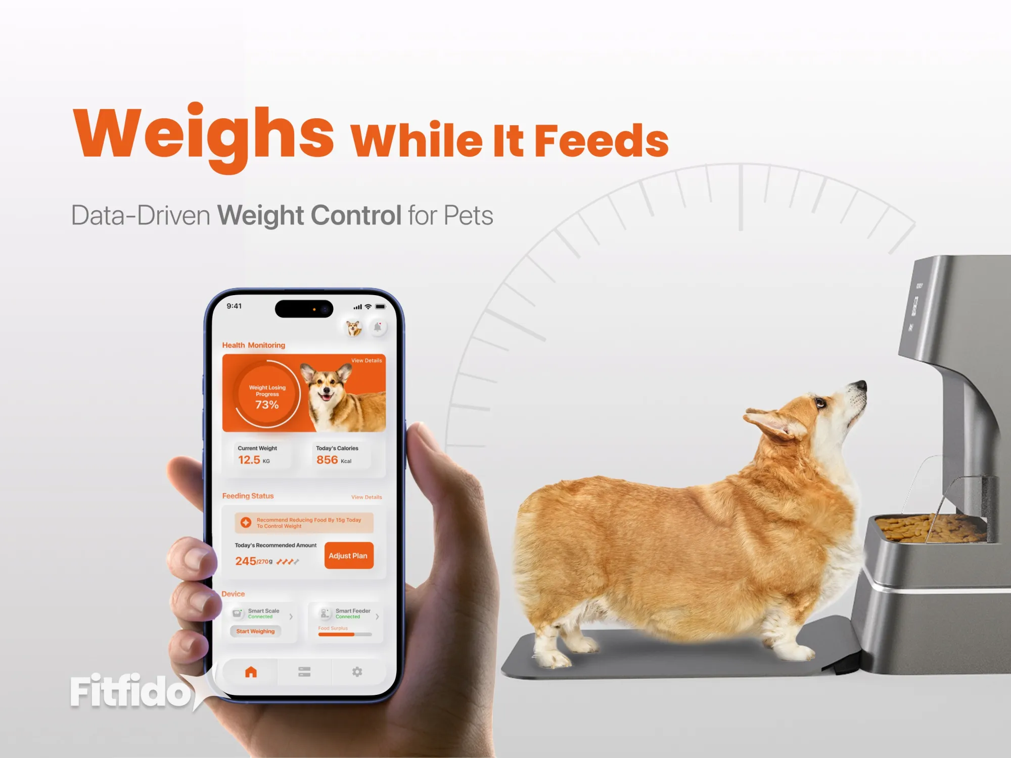Fitfido poster: data-driven weight control