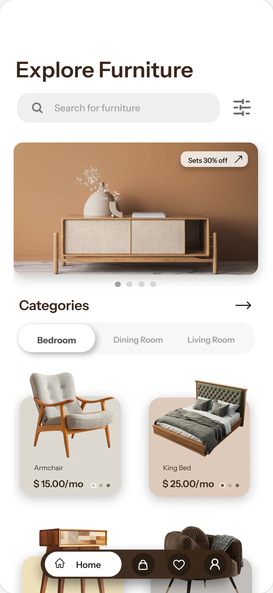 Explore categories