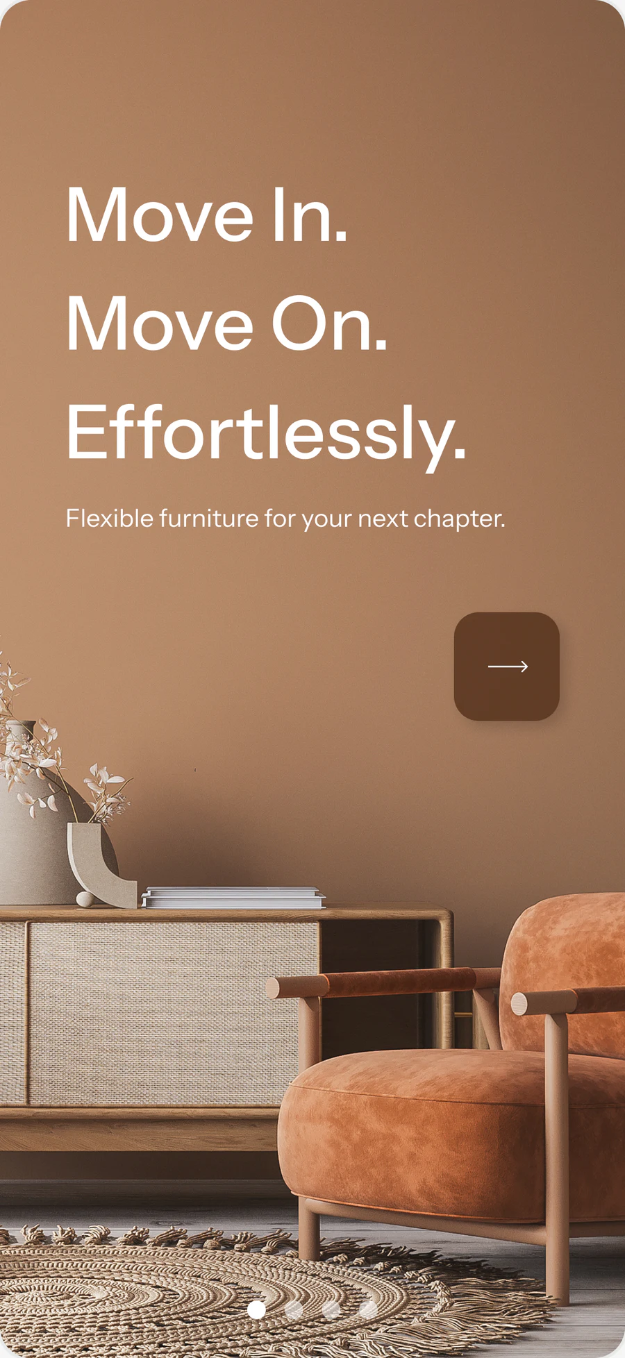 Welcome screen